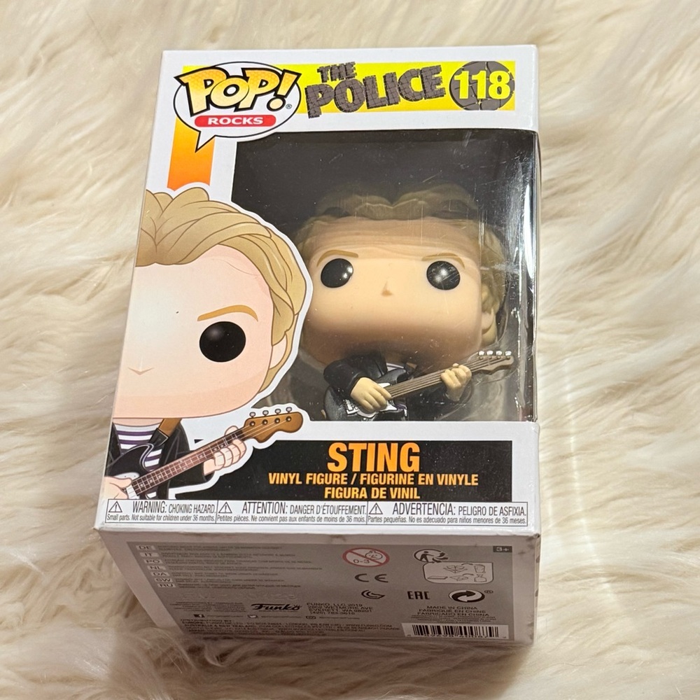 Funko Pop Rocks The Police Sting